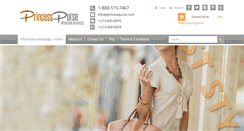Desktop Screenshot of princesspurse.com